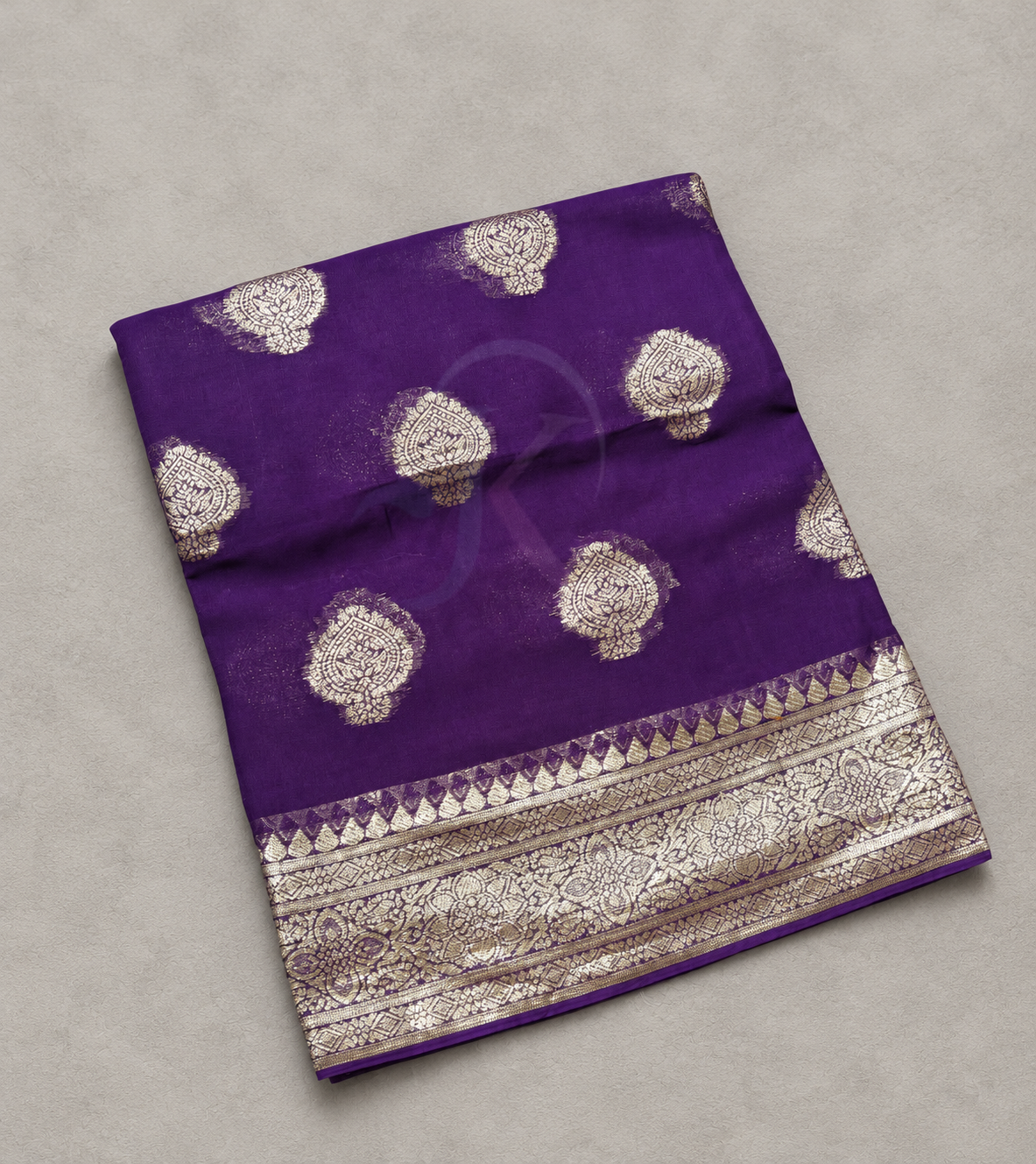 Georgette Viscose Weaving Border Saree