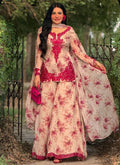 Georgette Embroidery Work Casual Wear Readymade Plazzo Suit